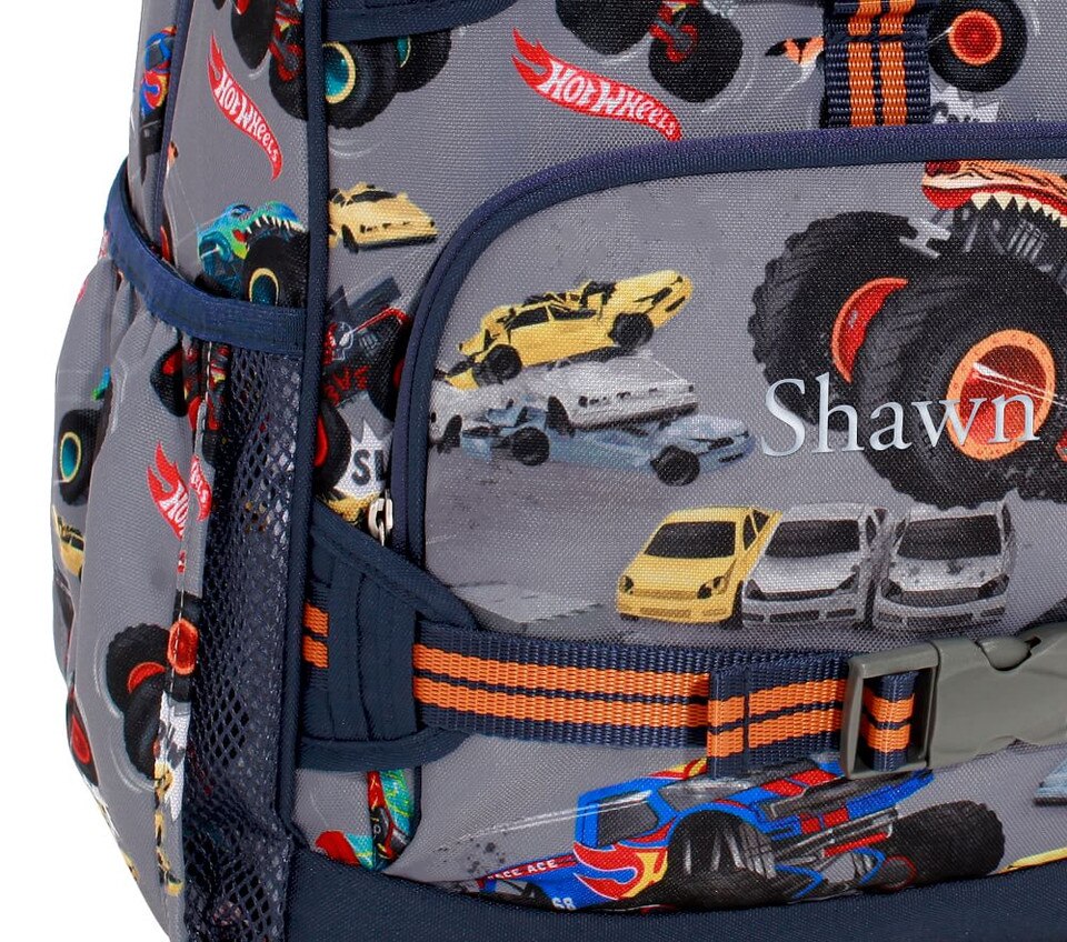 Mackenzie Hot Wheels Monster Trucks™ Backpacks Pottery Barn Kids AU